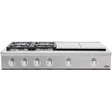 DCS CPU-484GG United 48-Inch Slide-In Cooktop With Griddle & Grill By Fisher Paykel