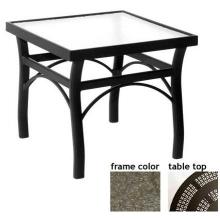 Casual Creations Sterling Aluminum End Table
