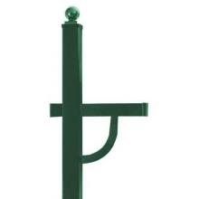 Keystone Series Deluxe Mailbox Post - Forest Green