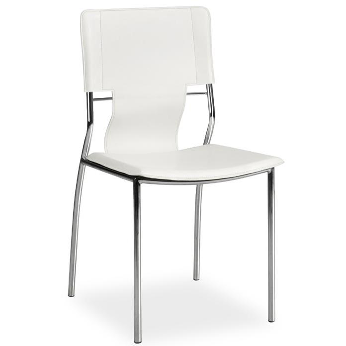 Zuo Modern - Trafico Side Chair White (Set Of 4 Chairs) - 404132