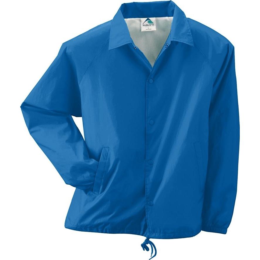 Augusta Nylon Lined Coach Jacket 5XL - Royal