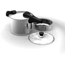 Chefs Design Stainless Steel Pressure Cooker - 7.25 Deep