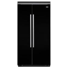 Viking DDSB542 24.0 Cu. Ft. Capacity Designer Series Built In Side By Side Refrigerator - Black