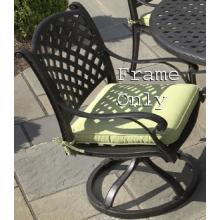 Alfresco Home Long Cove Dining Swivel Rocker - Antique Fern
