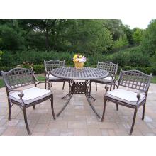 Oakland Living Elite 5 Piece Dining Set W/ Cushions