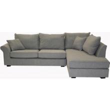 Tristyn Twill 2-pcs Sofa Set In Grey