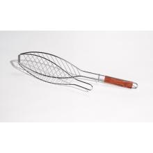 Outset Fish Basket W/ Rosewood Handle