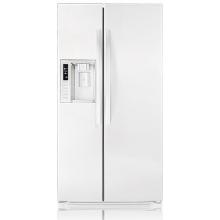 LG Refrigerators 26.5 Cu. Ft. With Tall Water & Ice Dispenser And Child Lock Door Side By Side Refrigerator, White - LSC27931SW