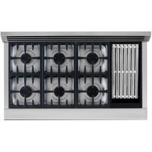 DCS 486GL United Cooktop Layout