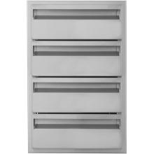 Aspen Series Quadruple Access Drawer Front View