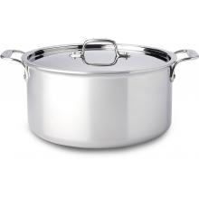 All-Clad Stainless 8-Quart Stock Pot With Lid