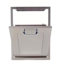 BBQ Guys 260R Series Tilt-Out Trash Bin - Open
