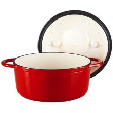 Innova 2.6 Qt Round Casserole With Basting Lid - RED