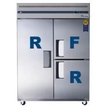 Everest ESWQ3 Tri Solid Door Upright Reach-In Refrigerator & Freezer Combo