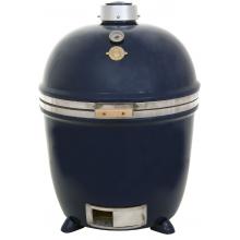 Grill Dome X-Large Ceramic Grill Infinity Series BBQ Kamado Grill - Blue
