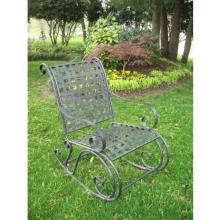 International Caravan Iron Scroll Rocker - Antique Black - 3453-EP