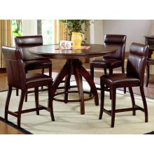 Hillsdale Nottingham 5-piece Counter Height Dining Set - Dark Walnut - 4077dtbcg
