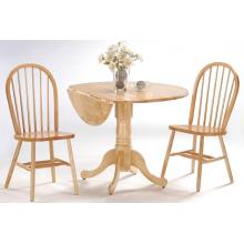 International Concepts Dining Essentials 42 Inch Round Dining Set - T01-42DP C01-212 (2)