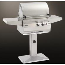 Fire Magic Gas Grills Aurora A430 Propane Gas Grill On Patio Post