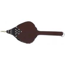 UniFlame 25 Inch Dark Stained Hand Carved Bellow With Long Handles