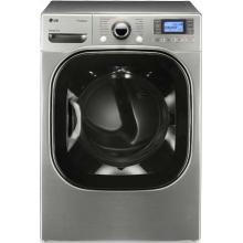 LG DLGX3876V 7.4 Cu. Ft. Ultra-Capacity Front Load Gas Dryer - Graphite Steel