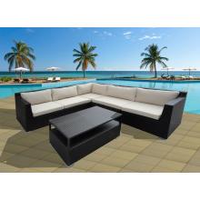 Key West 6 pc Resin Wicker Sectional Patio Sofa Set W/ Cushions