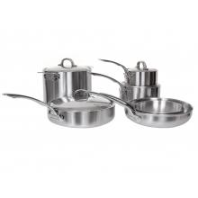 Viking VSC1013E 3-Ply 10-piece Cookware Set - Sets Stacked
