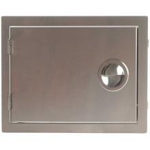 BBQ Guys Portofino Series 24 Inch Left-Hinged Single Access Door - Horizontal