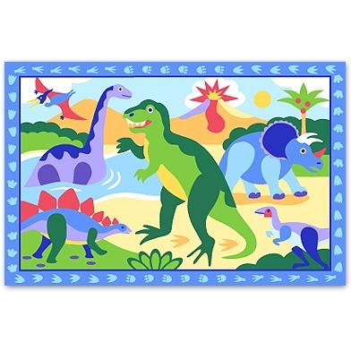 Olive Kids Laminate Placemat - Dinosaurland