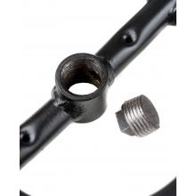 Gas Connection with Plug Removed
