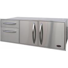 Cal Flame 52 Inch Complete Utility Storage Enclosed Cabinet
