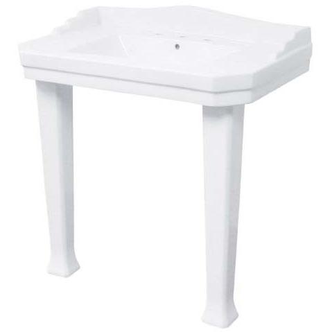 The Pegasus 1900 Series Bathroom Console Sink White - FL-1900-8W