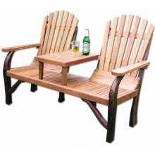 Groovy Stuff Adirondack Teak Wood Bench - TF-473