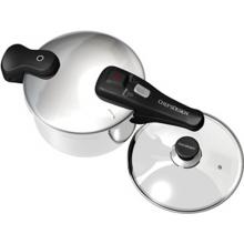 Chefs Design Stainless Steel Pressure Cooker - 4.625 Deep