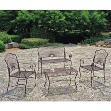International Caravan S/4 Sunray Settee Patio Lounge Set - Bronze - 3481