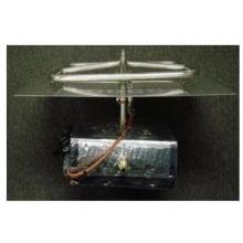 HPC 24 Inch Natural Gas Stainless Steel Square Flat Pan Fire Pit Kit With 18 Inch Burner And On/Off Remote