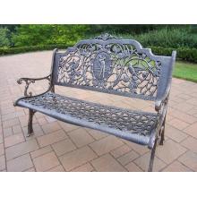 Oakland Living Golfer Cast Aluminum Bench - Antique Bronze