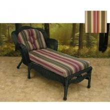 North Cape Tufted Chaise Lounge Cushion ONLY- Calista Cabernet