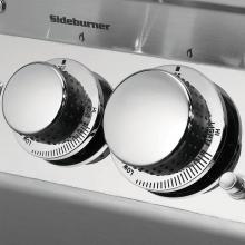 Push-To-Light Ignition Knobs. Lights in any weather 