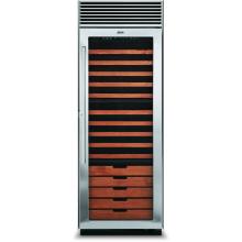 Viking DDWB301CR 150 Bottle Designer Series Built In Triple Zone Right Hinge Wine Cellar - Glass Door