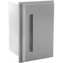 Roma Series Built-In Paper Towel Dispenser Shown Vertically Open 