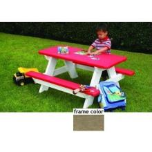 Eagle One Recycled Plastic Kids Picnic Table - Driftwood