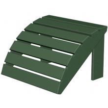Poly-Wood Recycled Plastic Wood Classic Adirondack Ottoman For Curve Back Adirondack Chair