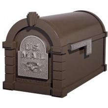 Original Keystone Series Mailbox - Bronze W/ Satin Nickel