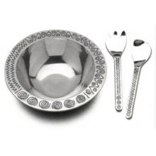 Wilton Armetale Reggae 3pc. Large Salad Set