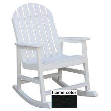 Eagle One Recycled Plastic Alexandria Rocker - Black