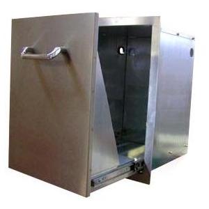 RCS Stainless Steel Pull Out Trash Drawer