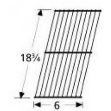 Porcelain Steel Wire Rectangle Cooking Grid 59501