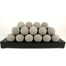 Rasmussen 30 Inch Natural ALTERNA Vent Free Propane Gas FireBalls With Black Chassis And Manual Safety Pilot