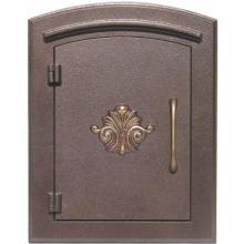 Manchester Antique Copper Column Mailbox Insert (Scroll)